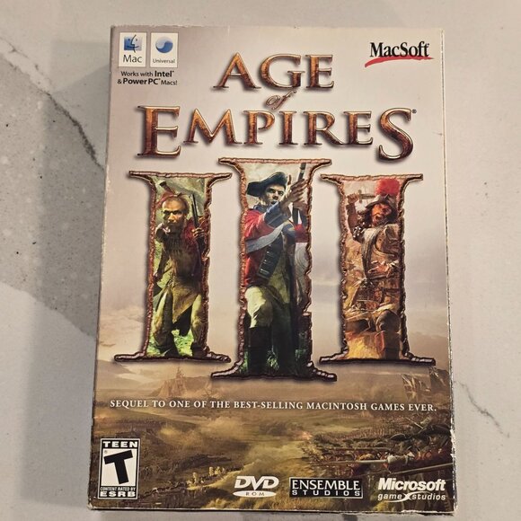 Age Of Empires III MacSoft DVD Game For Mac - Picture 2 of 13